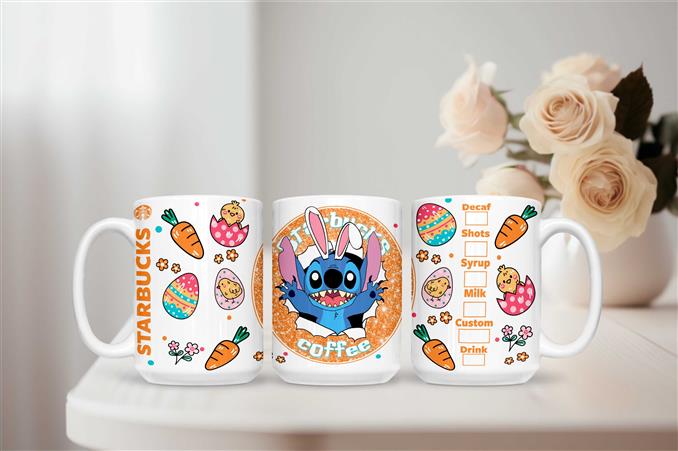 Starbucks Coffee Easter Stitch